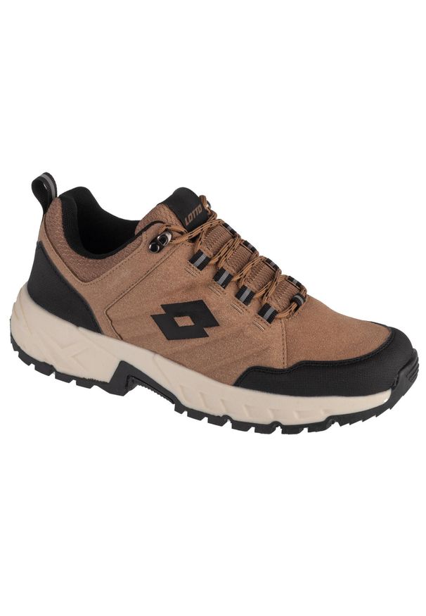 Buty sportowe LOTTO KETCHAM sneakersy. Kolor: wielokolorowy, czarny, brązowy
