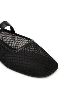 Tommy Jeans Baleriny Tjw Mesh Maryjane Ballerina EN0EN02872 Czarny. Kolor: czarny. Materiał: materiał