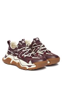Steve Madden Sneakersy Kingdom 2 SM11004870 Bordowy. Kolor: czerwony. Materiał: skóra, zamsz #5