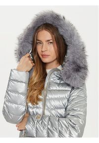 Marciano Guess Kurtka puchowa 4BGL01 7176A Srebrny Regular Fit. Kolor: srebrny. Materiał: syntetyk #3