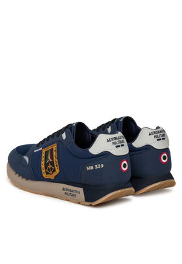 Aeronautica Militare Sneakersy 252SC0292UCT03331 Granatowy. Kolor: niebieski. Materiał: materiał