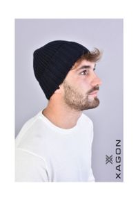 Xagon Czapka "Beanie" | A23262L5337C | Mężczyzna | Granatowy. Kolor: niebieski. Materiał: wełna, wiskoza, kaszmir, poliamid #1