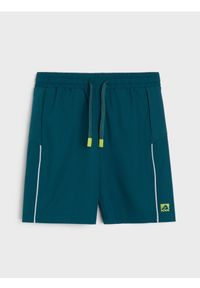 Sinsay - Szorty sportowe Active - zielony. Kolor: zielony. Styl: sportowy #1