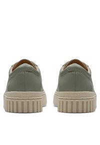 Clarks Sneakersy Mayhill Walk 26181208 Zielony. Kolor: zielony. Materiał: skóra #6