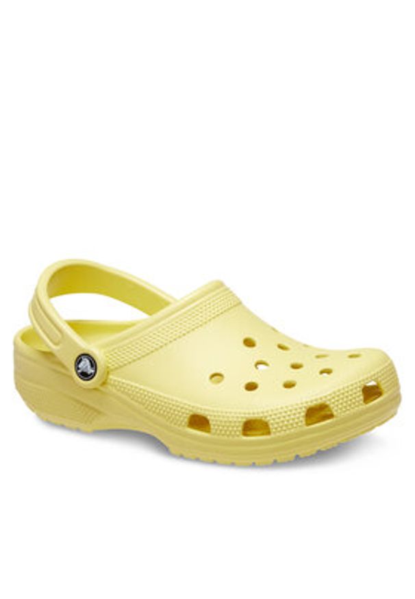 Crocs Klapki Classic 10001 Żółty. Kolor: żółty