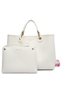 Emporio Armani Torebka EW000360 AF12103 M0034 Biały. Kolor: biały. Materiał: skórzane #1