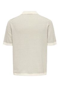Only & Sons Polo Kian 22033457 Beżowy Relaxed Fit. Typ kołnierza: polo. Kolor: beżowy. Materiał: bawełna #5