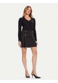 Morgan Spódnica mini 252-JPALE Czarny Slim Fit. Kolor: czarny. Materiał: syntetyk #3