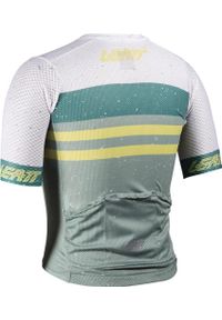 LEATT - Koszulka rowerowa damska Leatt Jersey MTB Endurance 6.0. Kolor: wielokolorowy, niebieski, szary. Materiał: jersey
