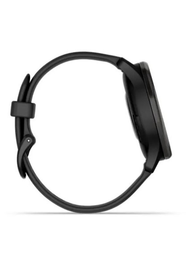 GARMIN - Garmin vivomove Trend (grafitowa ramka / czarna koperta / czarny pasek). Rodzaj zegarka: analogowe. Kolor: czarny, szary, wielokolorowy. Styl: retro, młodzieżowy, klasyczny