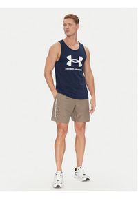 Under Armour Szorty sportowe Ua Woven Wdmk Shorts 1383356 Zielony Regular Fit. Kolor: zielony. Materiał: syntetyk #4