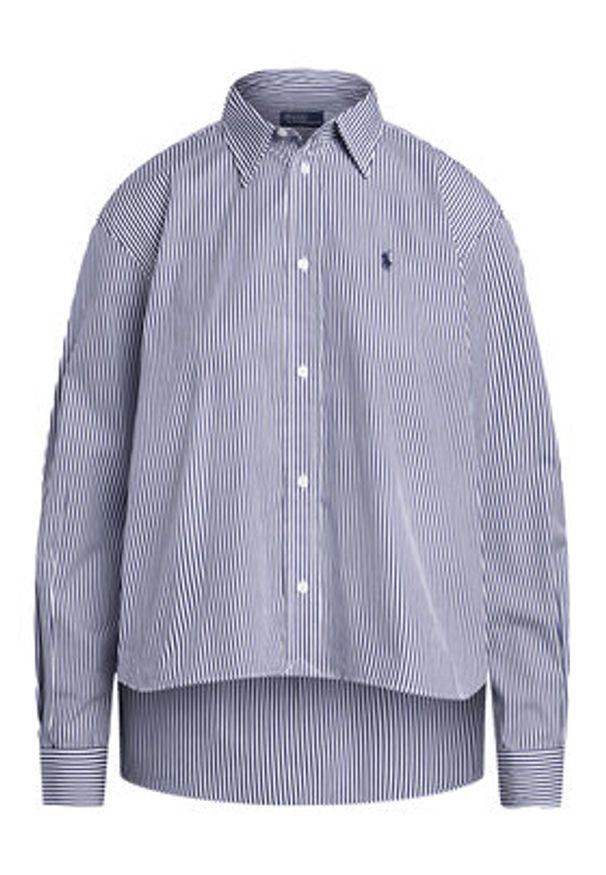 Polo Ralph Lauren Koszula 211891419001 Granatowy Regular Fit. Typ kołnierza: polo. Kolor: niebieski. Materiał: bawełna
