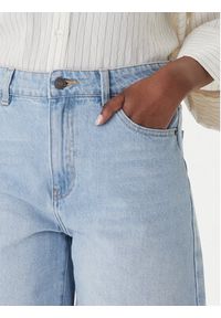 Eleh Szorty jeansowe EL123 Niebieski Regular Fit. Kolor: niebieski. Materiał: bawełna #5