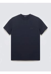 Big-Star - Koszulka męska z nadrukiem na piersi granatowa Serer 403. Kolor: niebieski. Materiał: bawełna. Wzór: nadruk #1