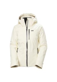 Damska kurtka narciarska Helly Hansen Alphelia. Kolor: biały. Sezon: zima. Sport: narciarstwo #1
