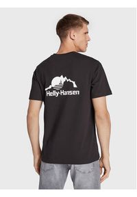 Helly Hansen T-Shirt Patch 53391 Czarny Regular Fit. Kolor: czarny. Materiał: bawełna