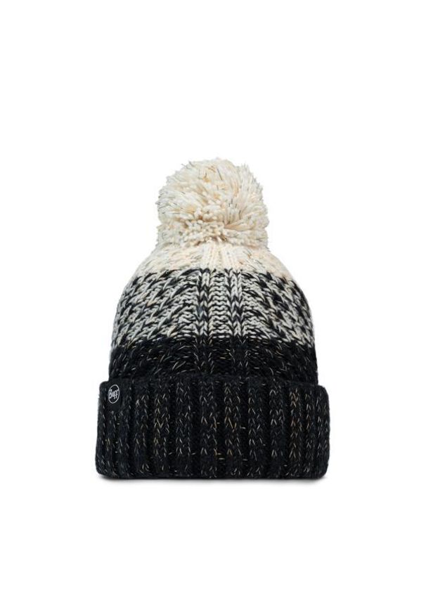 Buff - Czapka BUFF KNITTED & FLEECE BAND BEANIE AKNA. Kolor: czarny. Sezon: zima. Styl: sportowy