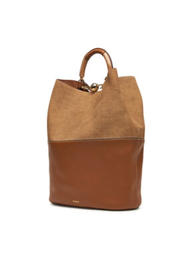 Furla Torebka Sfera M WB01786 BX3924 BG 4085S Brązowy. Kolor: brązowy. Materiał: skórzane