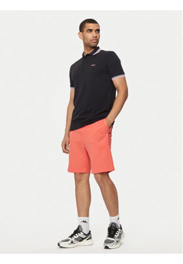 BOSS - Boss Szorty sportowe Headlo 1 50510348 Czerwony Regular Fit. Kolor: czerwony. Materiał: bawełna. Styl: sportowy