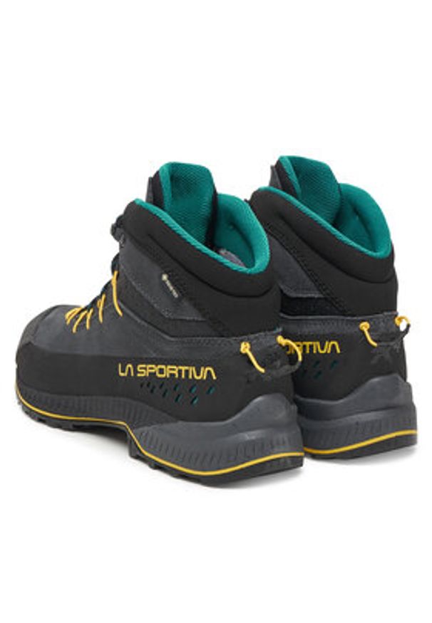 LA SPORTIVA - La Sportiva Trekkingi Tx4 Evo Mid Gtx GORE-TEX ZFAS047G00E35 Szary. Kolor: szary. Materiał: skóra, zamsz. Technologia: Gore-Tex. Sport: turystyka piesza