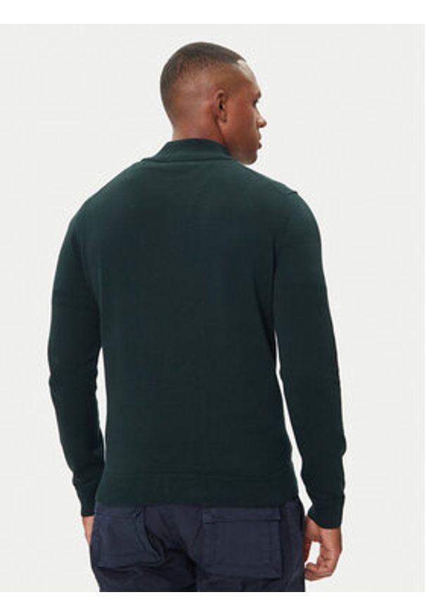 Aeronautica Militare Sweter 252MA1578UL00506 Zielony Regular Fit. Kolor: zielony. Materiał: bawełna