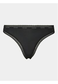 Calvin Klein Underwear Komplet 3 par stringów 000QD3802E Kolorowy. Materiał: syntetyk. Wzór: kolorowy #8