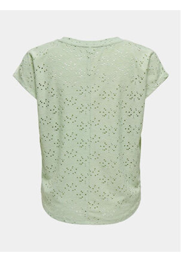 only - ONLY Bluzka Smilla 15231005 Zielony Regular Fit. Kolor: zielony. Materiał: syntetyk