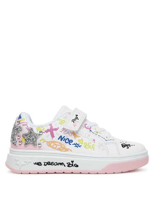 Sneakersy Primigi. Kolor: biały