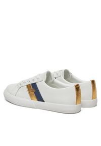 Lauren Ralph Lauren - LAUREN RALPH LAUREN Sneakersy Janson II 802942784002 Biały. Kolor: biały. Materiał: skóra #5