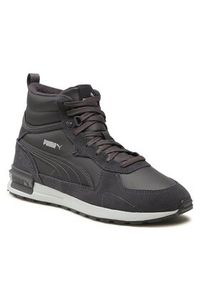 Puma Sneakersy Graviton Mid 383204 06 Szary. Kolor: szary. Materiał: skóra #5