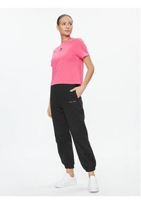 Tommy Jeans Spodnie dresowe Classics DW0DW17309 Czarny Relaxed Fit. Kolor: czarny. Materiał: bawełna