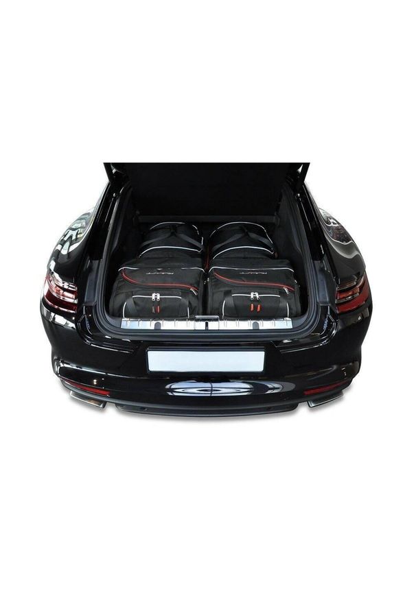 KJUST - Torby Do Bagażnika Porsche Panamera Phev 2016-2024 4Szt Kjust. Kolor: czarny. Styl: sportowy