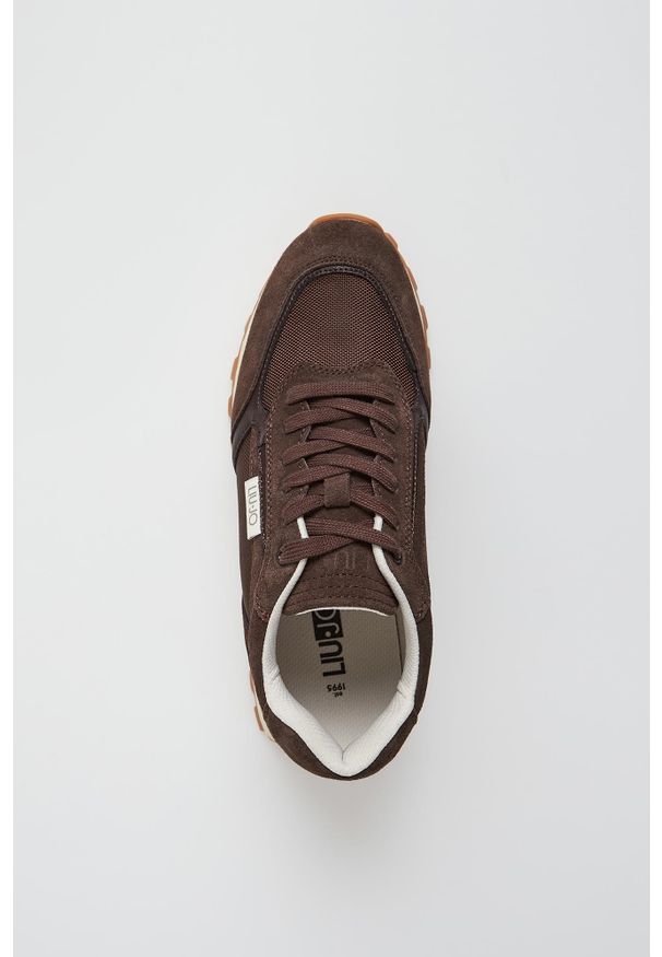 Liu Jo - Sneakersy męskie skórzane LIU JO. Materiał: skóra