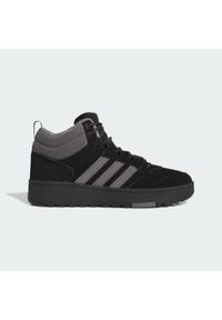 Adidas - Buty Hoops 4.0 Mid. Kolor: czarny, szary, wielokolorowy. Sport: koszykówka