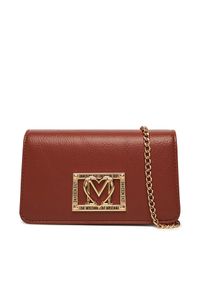 Love Moschino - Torebka LOVE MOSCHINO. Kolor: brązowy