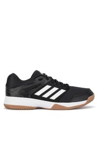 Adidas - adidas Buty halowe SPEEDCOURT M IE8033 Czarny. Kolor: czarny. Materiał: materiał