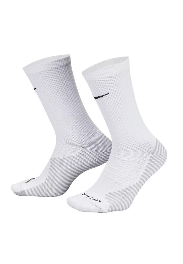 Nike - Skarpety Unisex Dla Dorosłych Strike Crew. Kolor: biały. Sport: turystyka piesza
