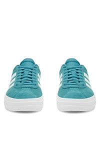 Adidas - adidas Sneakersy Vl Court Bold J IH4778 Niebieski. Kolor: niebieski. Materiał: zamsz, skóra #7