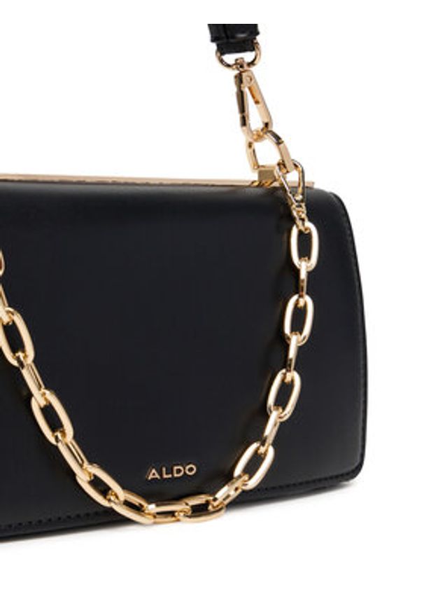 Aldo Torebka Dabouca 14144102 Czarny. Kolor: czarny. Materiał: skórzane