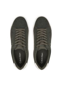 Calvin Klein Sneakersy Classic Cupsole Laceup Su YM0YM01434 Beżowy. Kolor: beżowy. Materiał: zamsz, skóra #5
