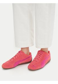 Puma Sneakersy Speedcat Vibes 406143 01 Pomarańczowy. Kolor: pomarańczowy. Materiał: skóra, zamsz #1