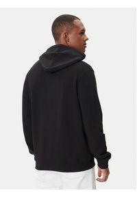 Karl Lagerfeld - KARL LAGERFELD Bluza 705711 500900 Czarny Regular Fit. Typ kołnierza: dekolt w karo. Kolor: czarny. Materiał: bawełna #4