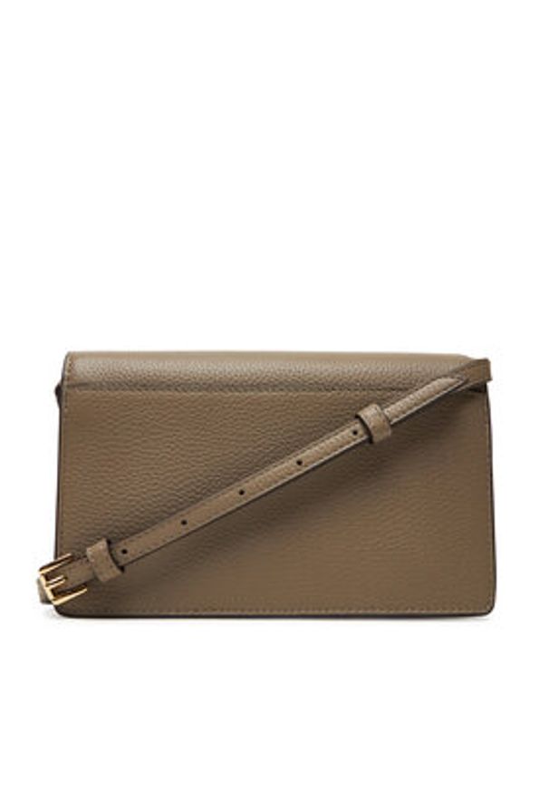 MICHAEL Michael Kors Torebka Jet Set Medium 32S4GJ6C6L Beżowy. Kolor: beżowy. Materiał: skórzane