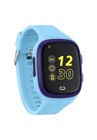 GARETT - Smartwatch Garett Kids Rock 4G RT niebieski. Rodzaj zegarka: smartwatch. Kolor: niebieski. Materiał: materiał. Styl: rockowy #5