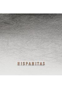 Hispanitas Torebka Ibiza BV243390 Srebrny. Kolor: srebrny. Materiał: skórzane