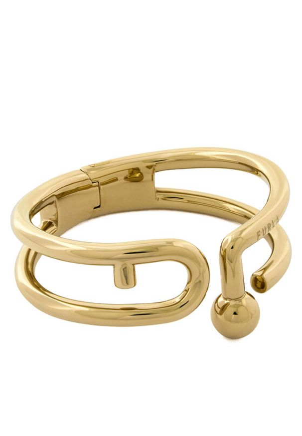 Furla Bransoletka Mianuvola Bangle Band WJ00266-MT0000-ORO000-1-007-20-CN-L Złoty. Materiał: metalowe. Kolor: złoty