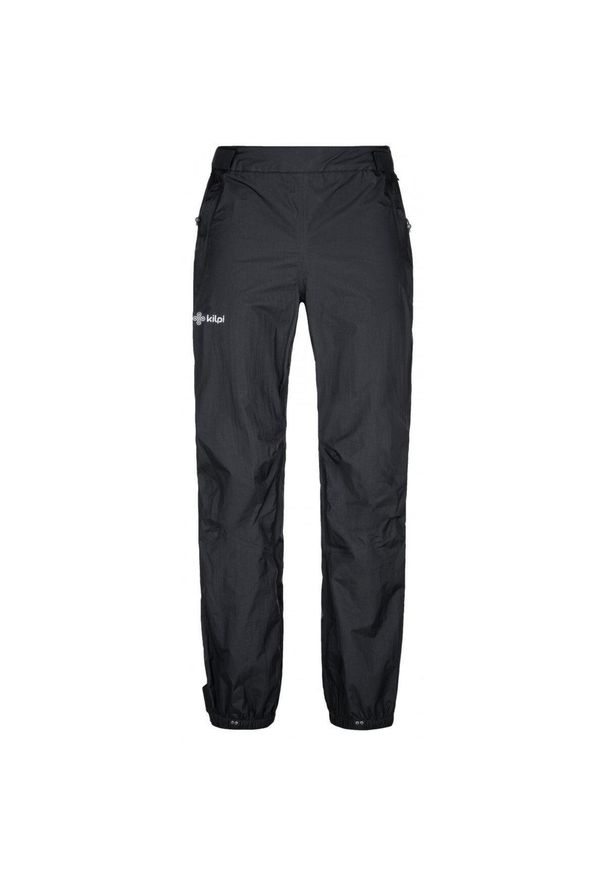 Męskie wodoodporne spodnie outdoorowe Kilpi ALPIN-M. Kolor: czarny