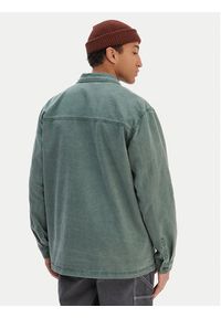 Quiksilver Koszula jeansowa Mohab Washed Twill EQYWT04654 Zielony Oversize. Kolor: zielony. Materiał: bawełna #8