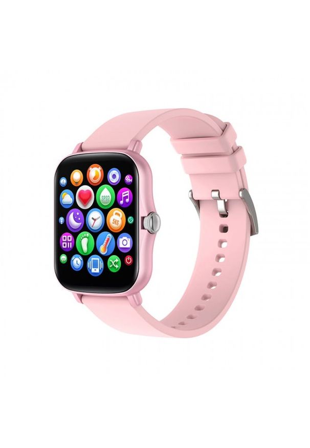 GARETT - Smartwatch Garett Sport Activity różowy. Rodzaj zegarka: smartwatch. Kolor: różowy. Styl: sportowy