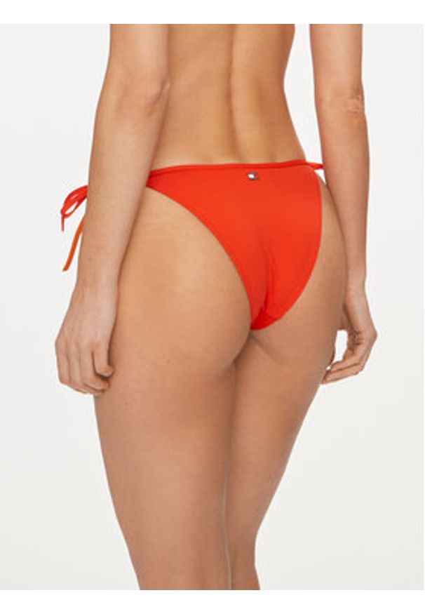 TOMMY HILFIGER - Tommy Hilfiger Dół od bikini UW0UW05096 Czerwony. Kolor: czerwony. Materiał: syntetyk